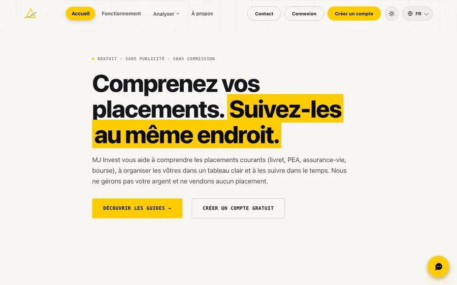 Aperçu de epargne-mj.fr